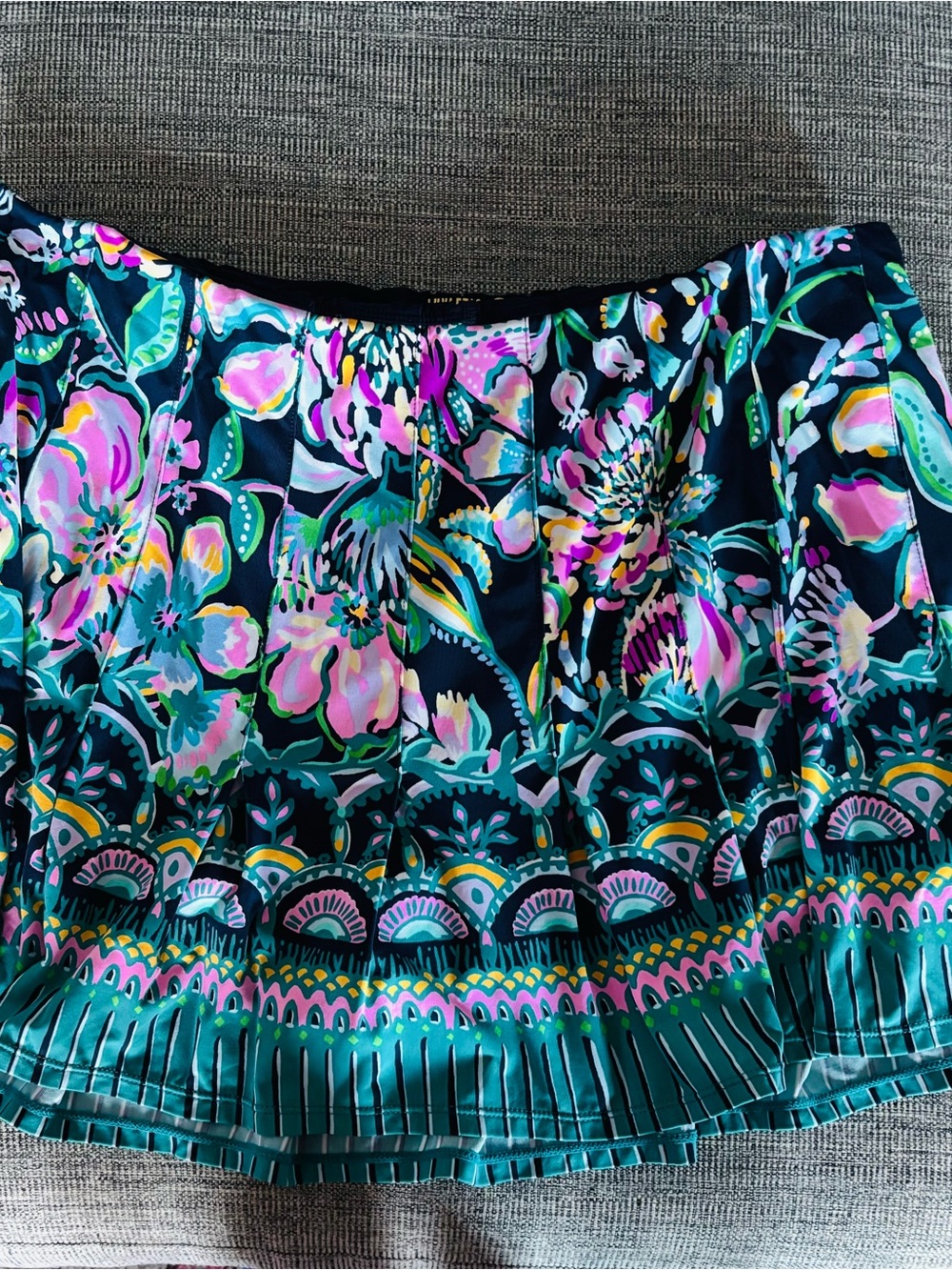 Lilly Pulitzer Loren Skort High Tide Navy She's Got Sole XL